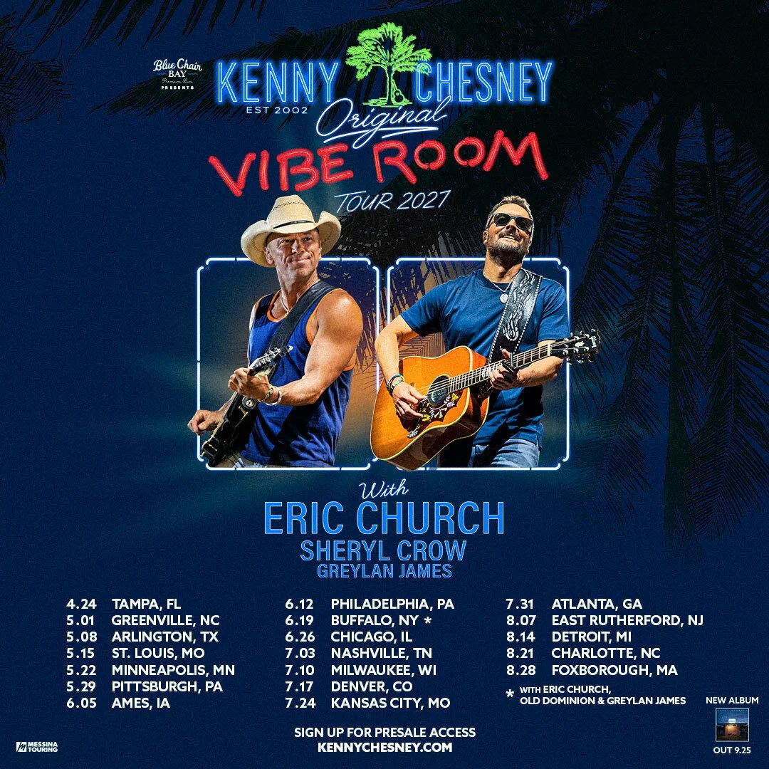 Kenny Chesney 2027 Tour Dates