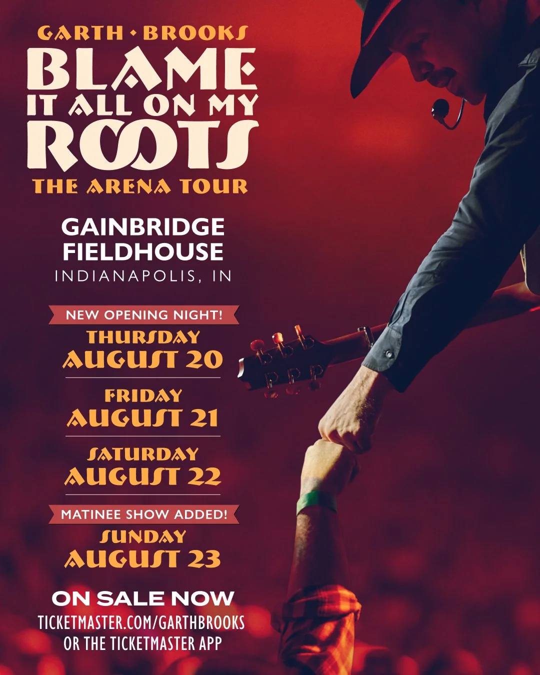 Garth Brooks Tour 2026: Blame It All On My Roots Dates, Tickets and Details
