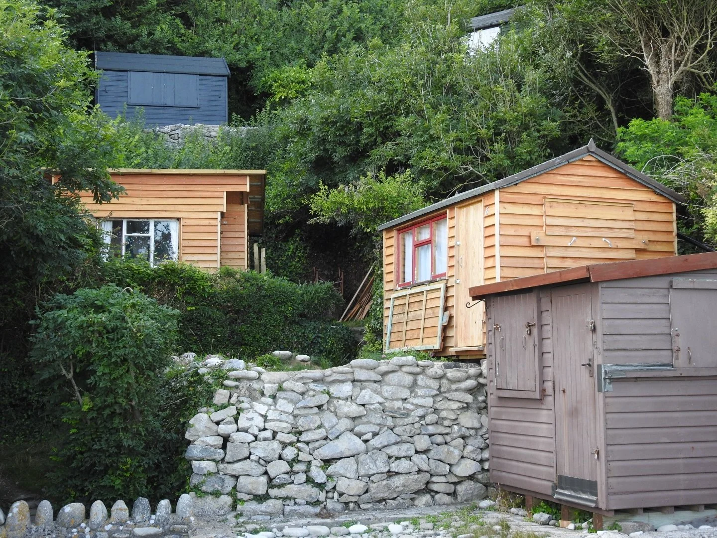Renovating Beach Cabins, Dorset