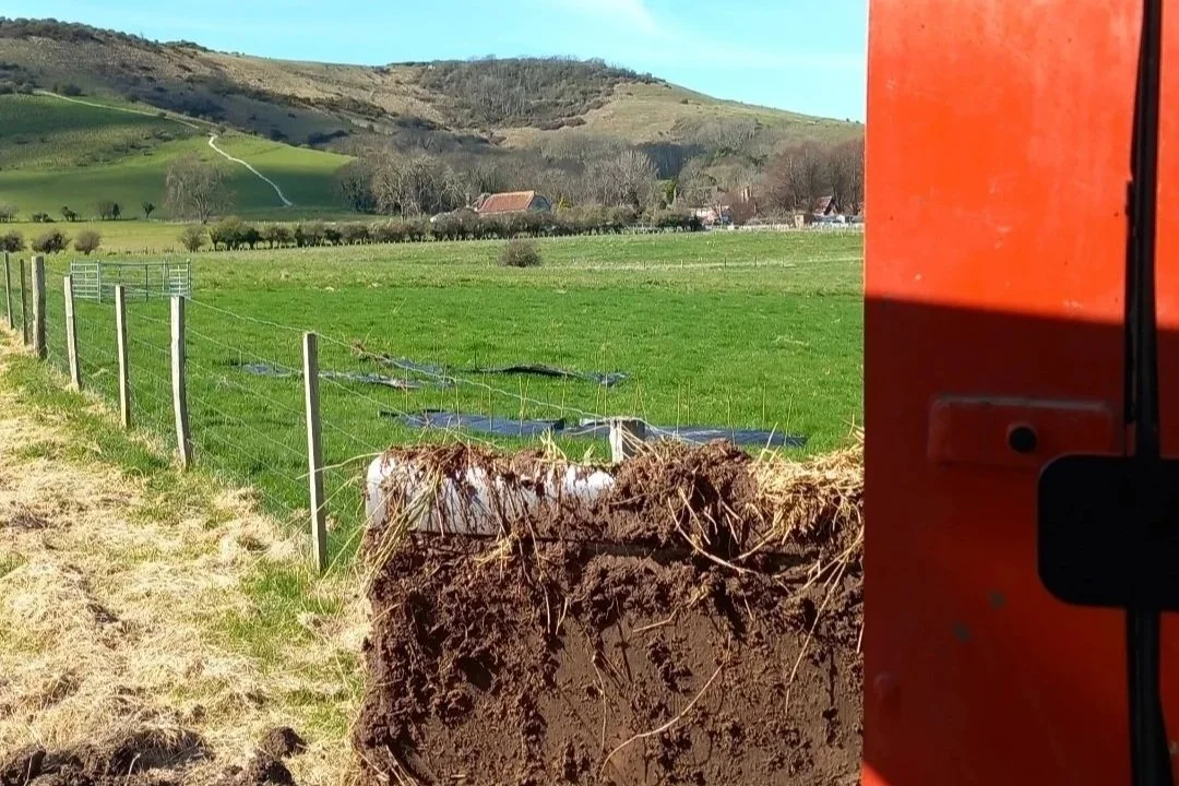 Digging For a Miyawaki Forest at Lovebrook, Lewes, Sussex