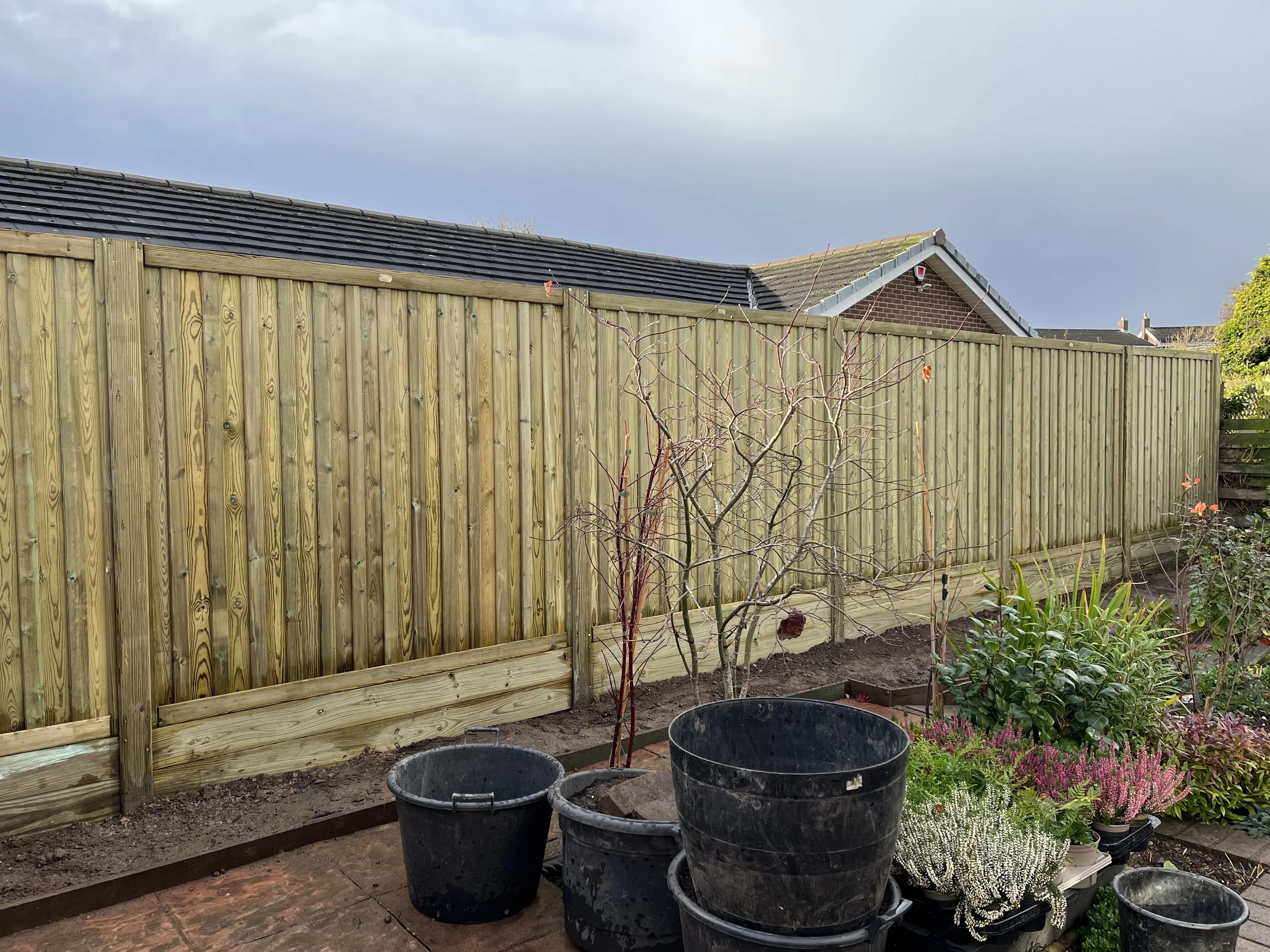 A JACKSONS FENCING CHILLAM FENCE INSTALLED IN TELFORD, SHROPSHIRE