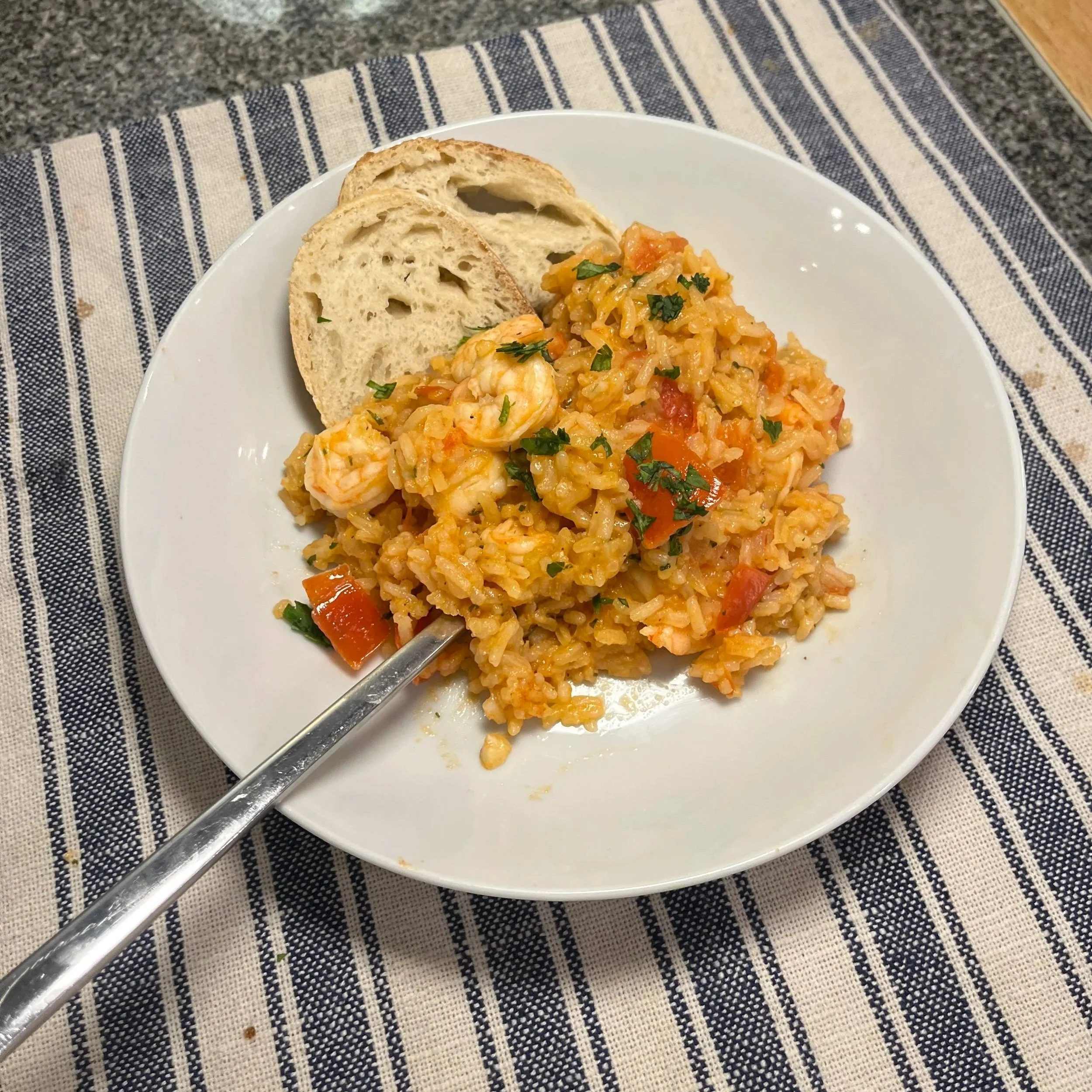 Portuguese Shrimp and Rice