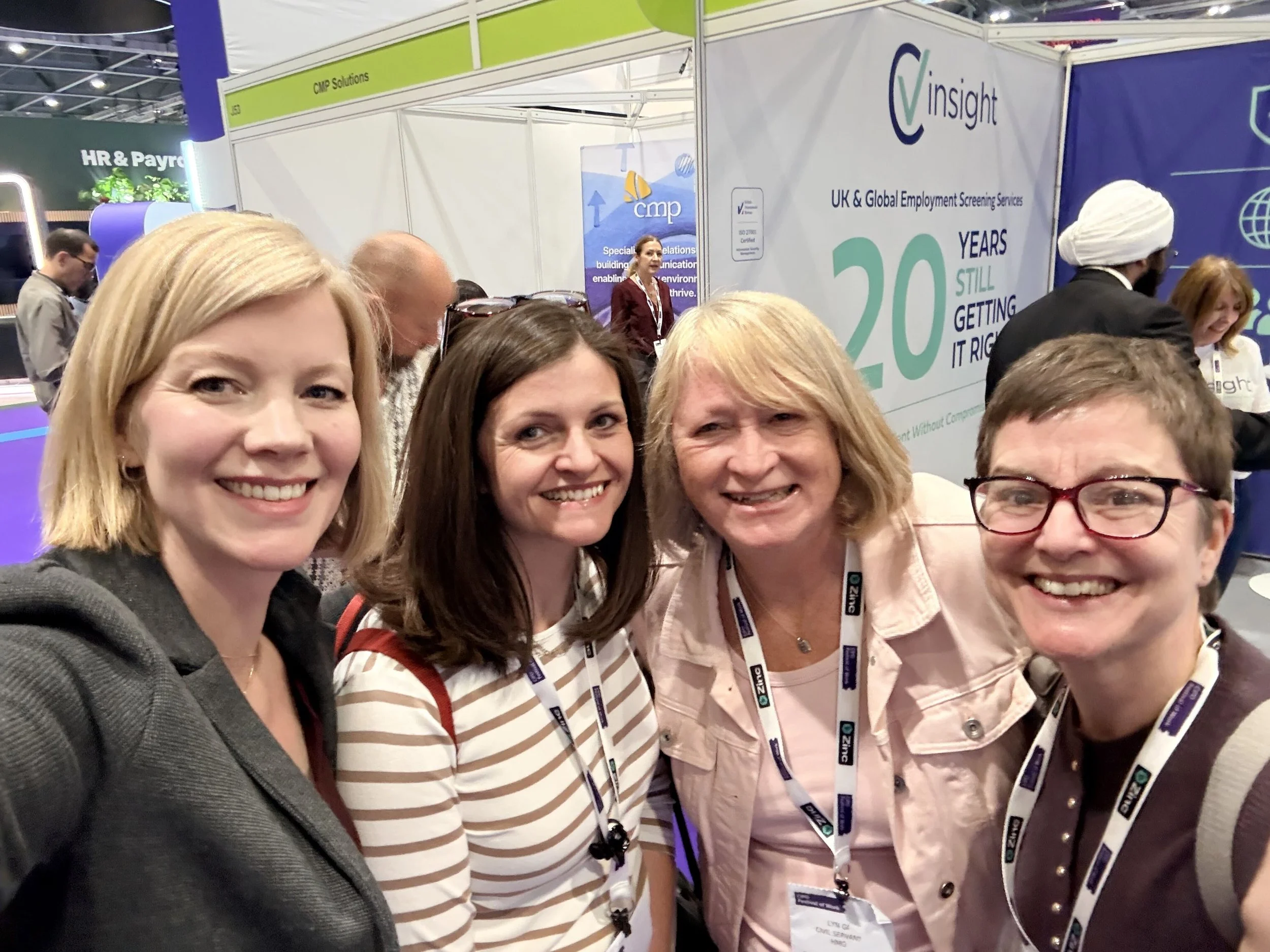Mental health champions together at a PVL wellbeing event