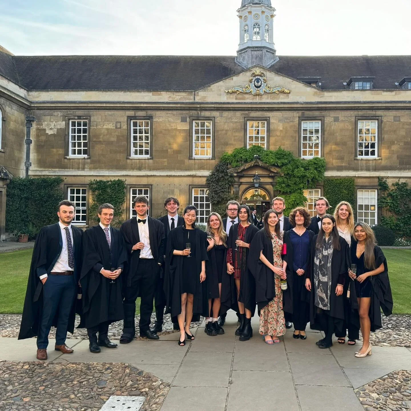 Formal swap last week at @trinityhallcamb ✨ thanks for hosting us and see you in our hall soon!