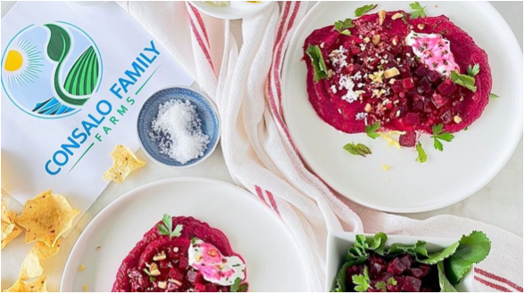 Roasted Beets Tahini Dip