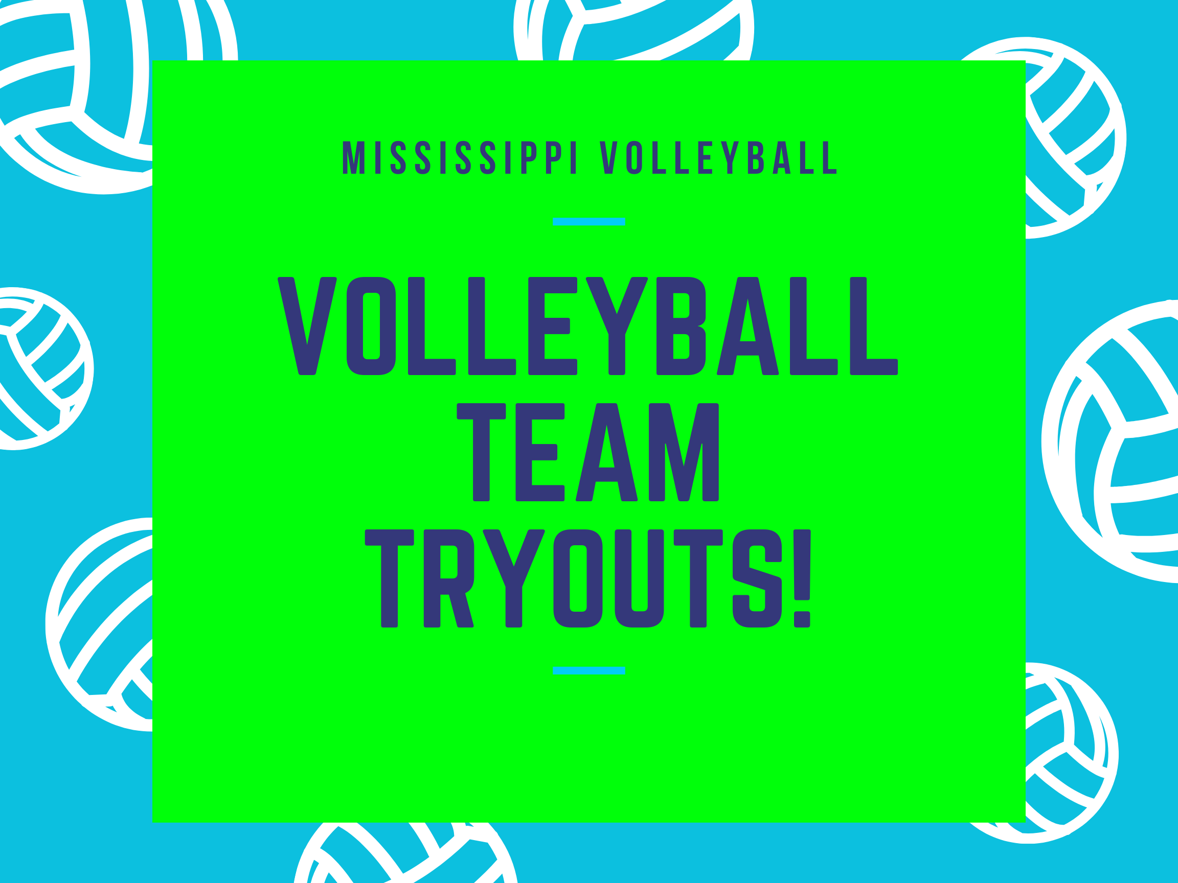 2025-2026 Youth Volleyball Club Tryouts 14 and Under!