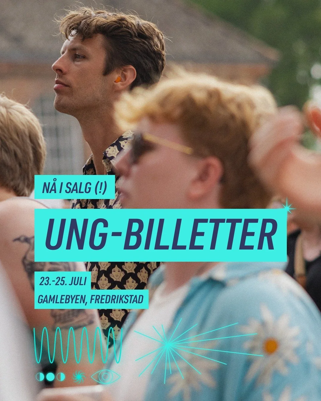 🔥 UNG-billetter n&aring; i salg (!) 🚀 For deg under 18 🫶🏼 

Kj&oslash;p dine ungdomsbilletter til M&aring;nefestivalen i dag 🌙 Billettlink: https://tikkio.com/events/57661 🎫 

#m&aring;nefestivalen #gamlebyen #fredrikstad #festival #ungdom