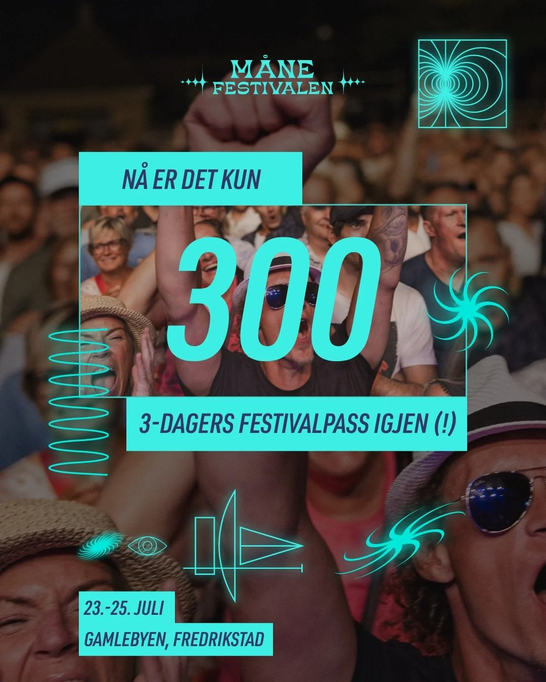 Kun 300 festivalpass igjen 😱 Ikke vent 🔔

Billettlink: https://tikkio.com/events/57661 🎫

F&aring; med deg torsdagskonsertene, samt begge festivaldagene fredag og l&oslash;rdag 🚀

Bli med p&aring; &aring;rets vakreste eventyr - siste helgen i jul