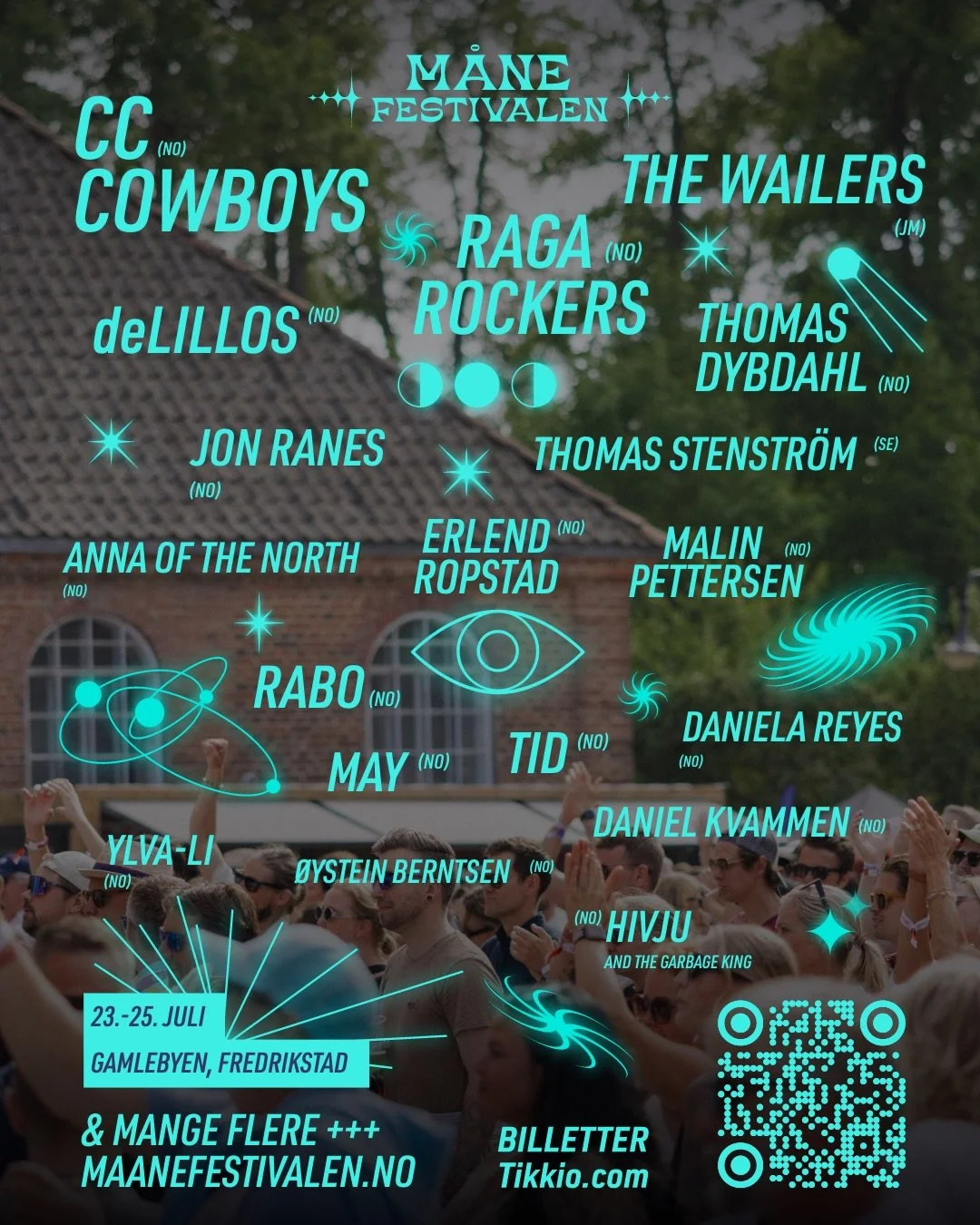 👨🏼&zwj;🚀🚀🌙 Er du klar for &aring;rets M&aring;nefestival? 🔥 

🎫 www.maanefestivalen.no

#m&aring;nefestivalen #gamlebyen #fredrikstad