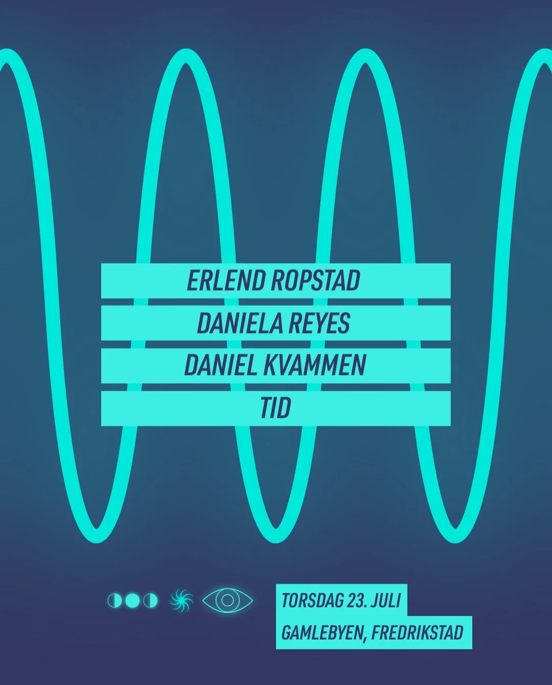 M&aring;nefestivalen torsdag 23. juli 🌙

Erlend Ropstad
Daniela Reyes
Daniel Kvammen
TID

Billettlink: https://tikkio.com/events/57661 🎫

#m&aring;nefestivalen #gamlebyen #fredrikstad #festival