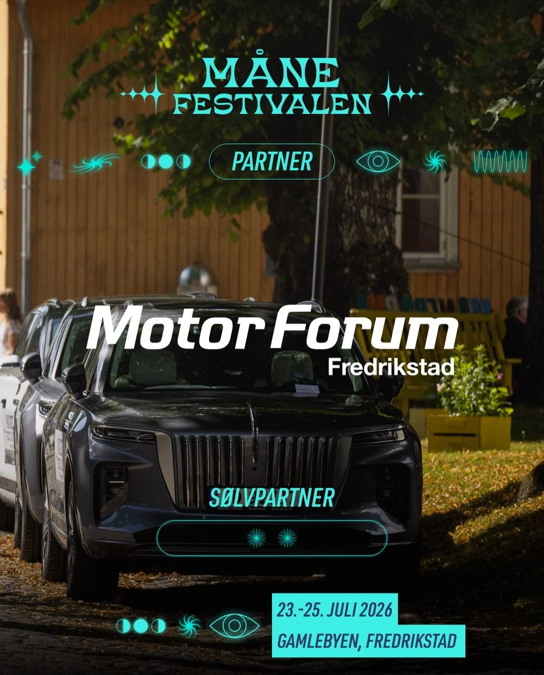 Vi presenterer v&aring;r s&oslash;lvpartner gjennom en &aring;rrekke: Motor Forum Fredrikstad 🛞

N&aring;r &aring;rets artister skal fraktes trygt og komfortabelt til og fra M&aring;nefestivalen, stiller Motor Forum Fredrikstad opp med en hel fl&ari