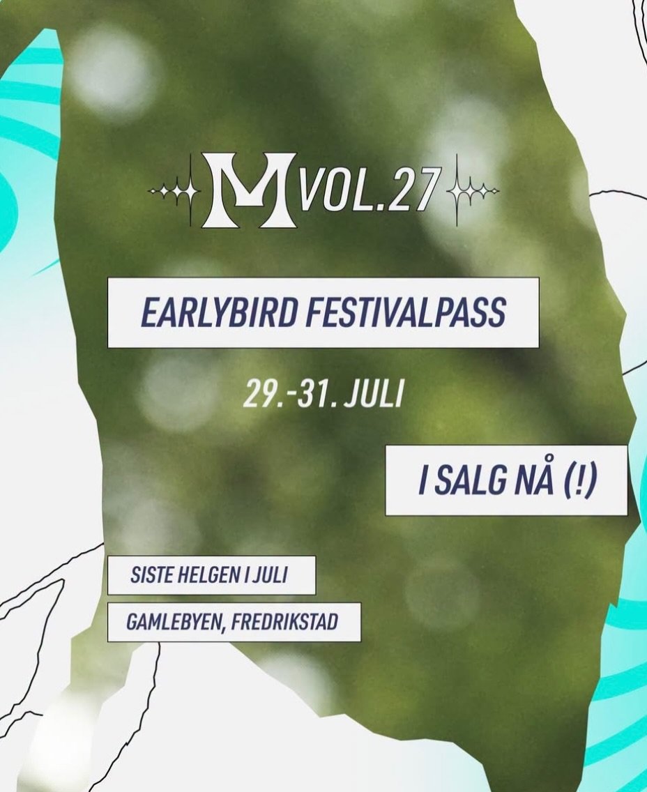 N&aring; gj&oslash;r vi klar til neste oppskyting 🚀 29.&ndash;31. juli 2027 m&oslash;tes vi igjen p&aring; m&aring;nen 🌙 Earlybird Festivalpas https://tikkio.com/events/65086 🎫

Sikre deg ditt Earlybird Festivalpass i dag. Unng&aring; &aring; st&a