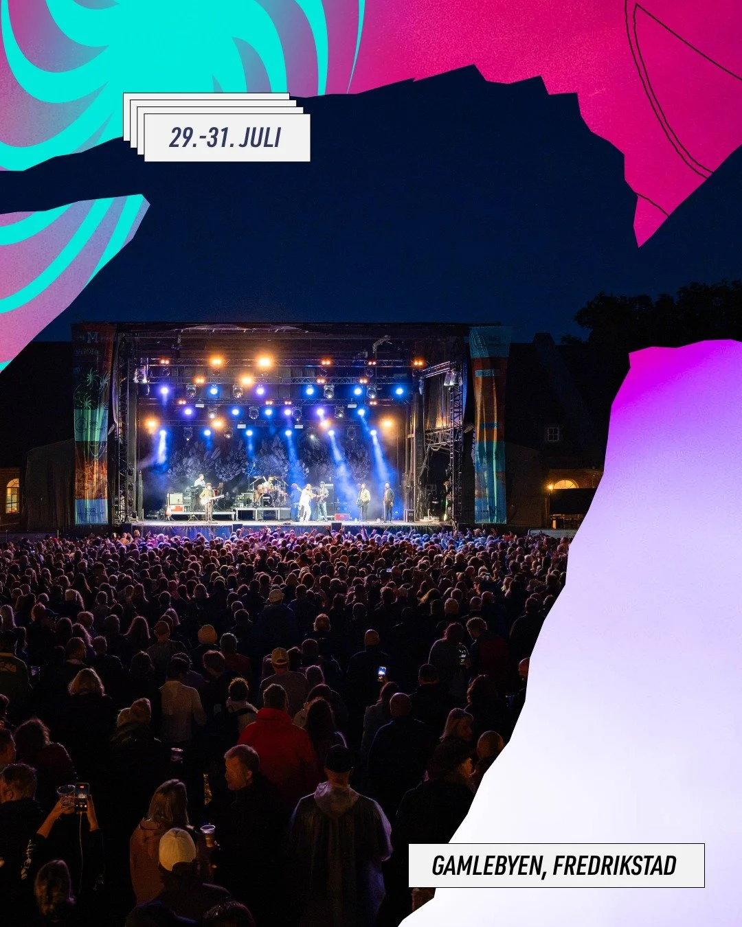 🌙 Vi glemmer ei. Sol over Gamlebyen. Favorittl&aring;ta fra scenen. Nakne f&oslash;tter i gresset. Nye bekjentskap. Gamle venner. De &oslash;yeblikkene du skulle &oslash;nske varte litt lenger.

I sommer ble M&aring;nefestivalen utsolgt p&aring; rek