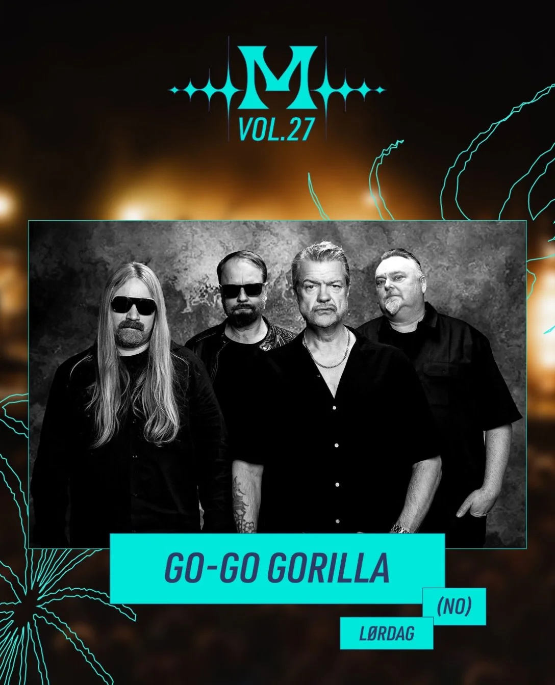 GO-GO GORILLA lander p&aring; M&aring;nen 💥 Alex Ros&eacute;n. Null bremser. Null filter. Helt bananas 🍌 Er du klar?! 🤘🏼

Med @originalex Alex Ros&eacute;n i front ligger alt til rette for et ellevilt show der alt kan skje &ndash; og ingenting er