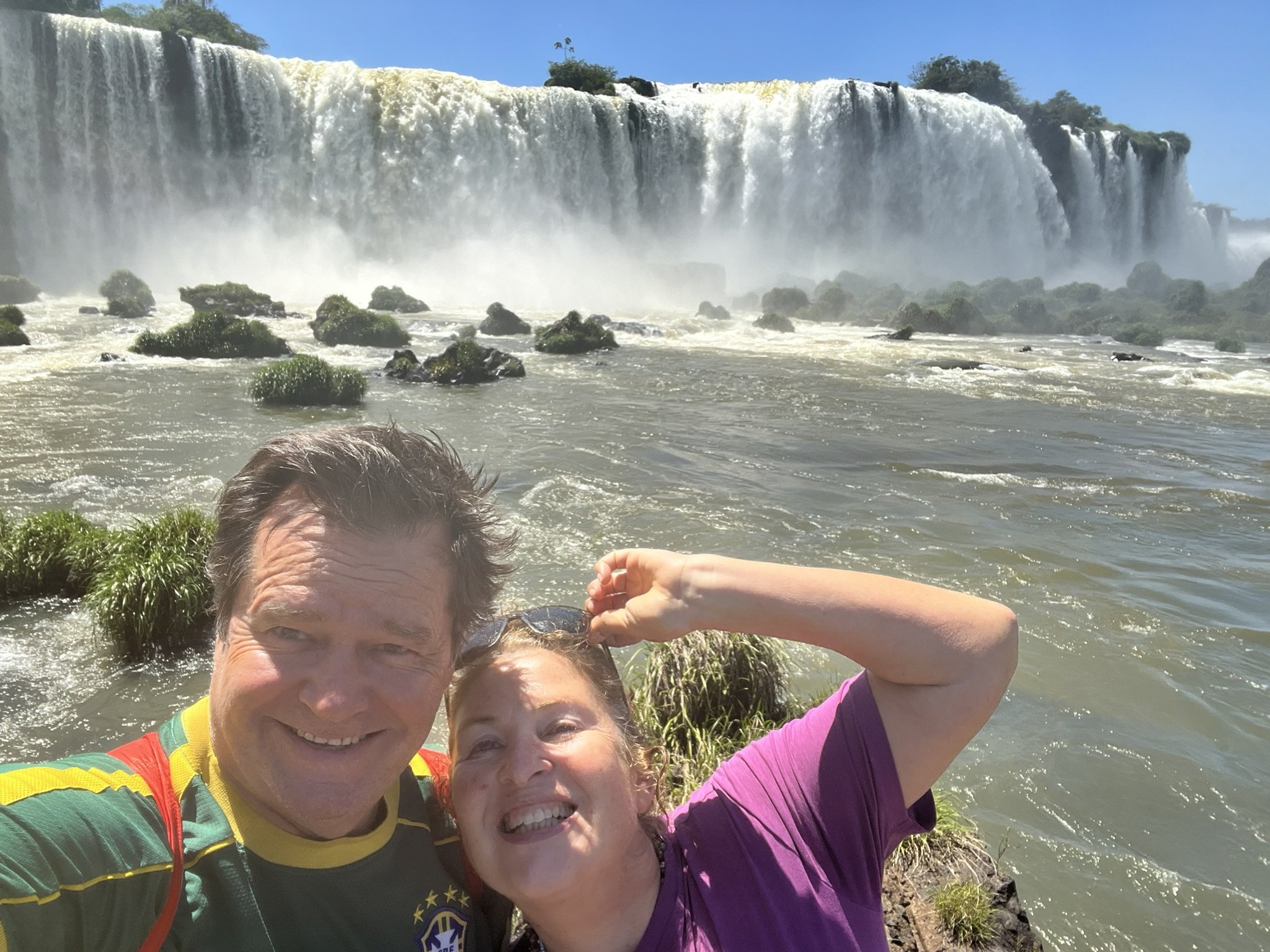 En route pour les chutes d’Iguaçu