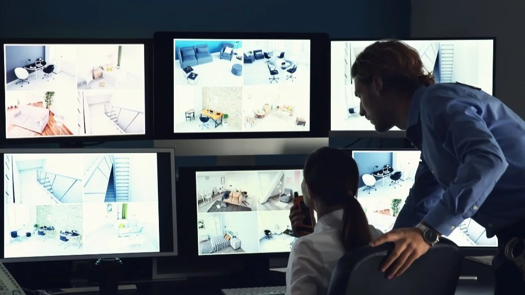 Security professionals practicing threat detection