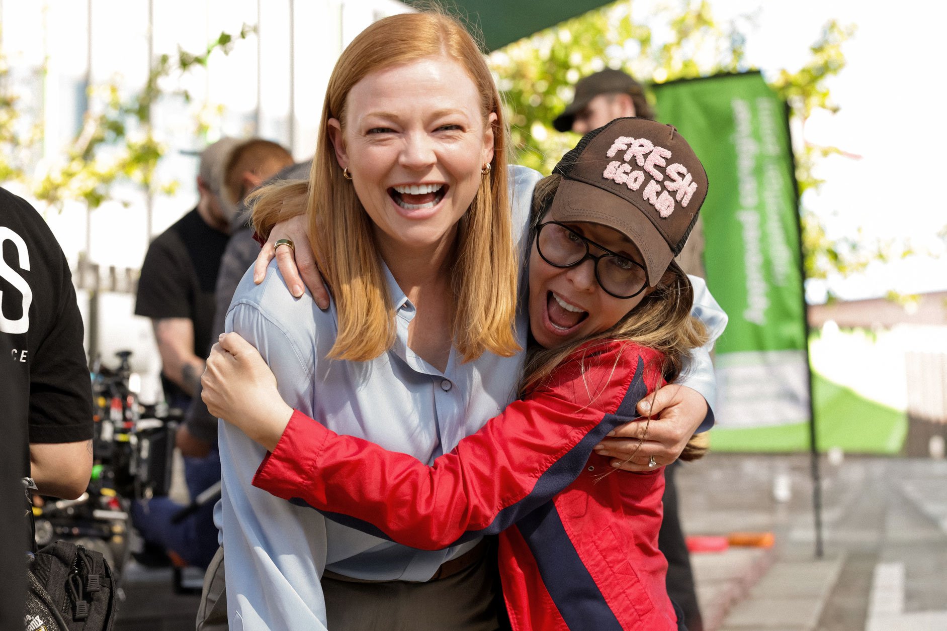 Sarah Snook and Minkie Spiro