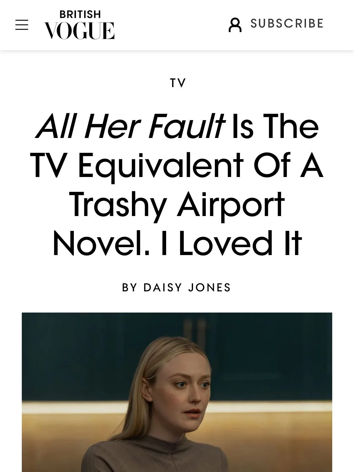 British Vogue