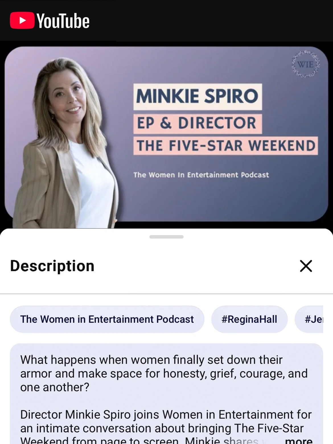 Women in Entertainment Podcast
