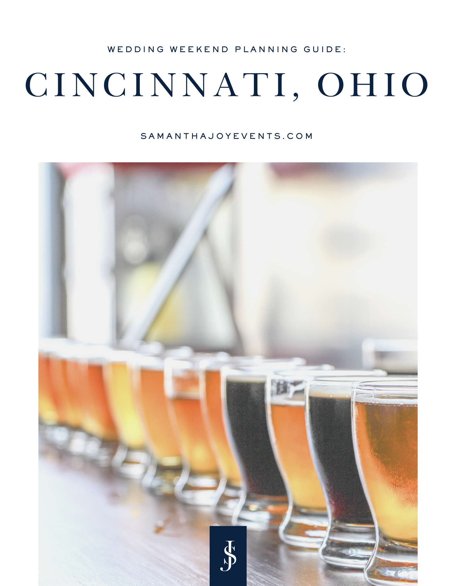 Wedding Weekend Planning Guide and Itinerary for Cincinnati Ohio