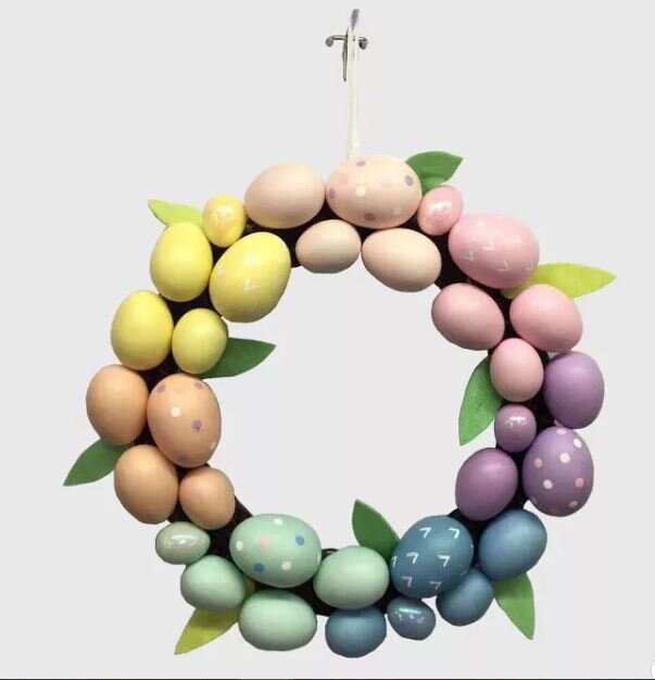Egg Easter Wreath
