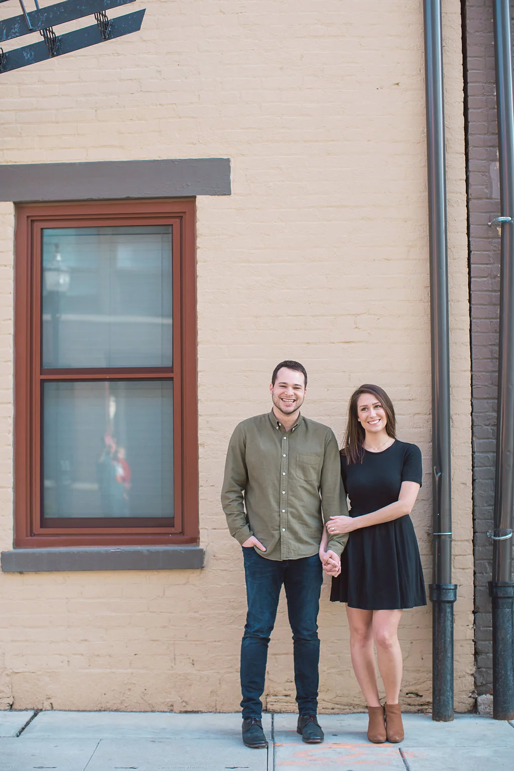 over-the-rhine engagement session