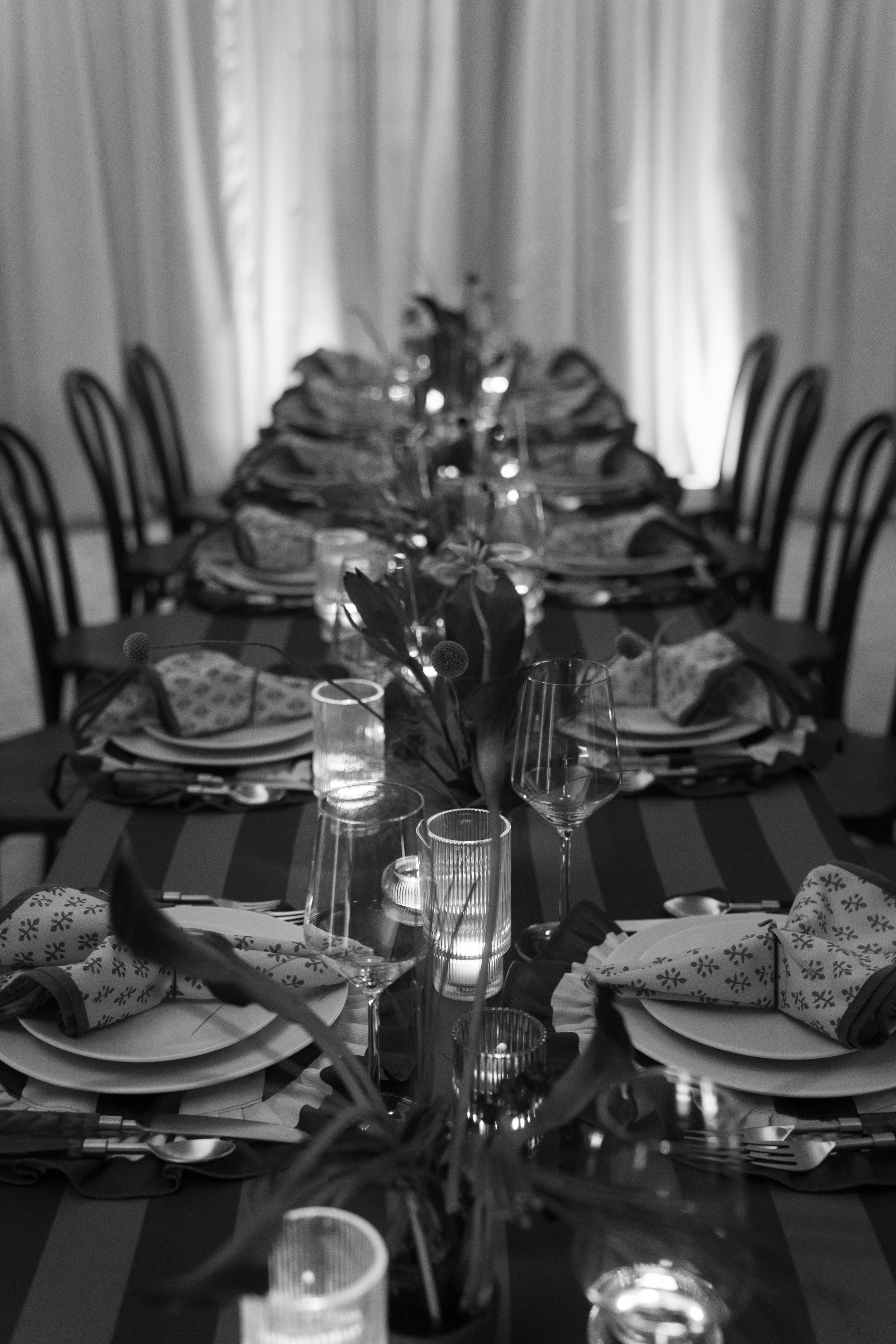 Holiday season friendsgiving celebration