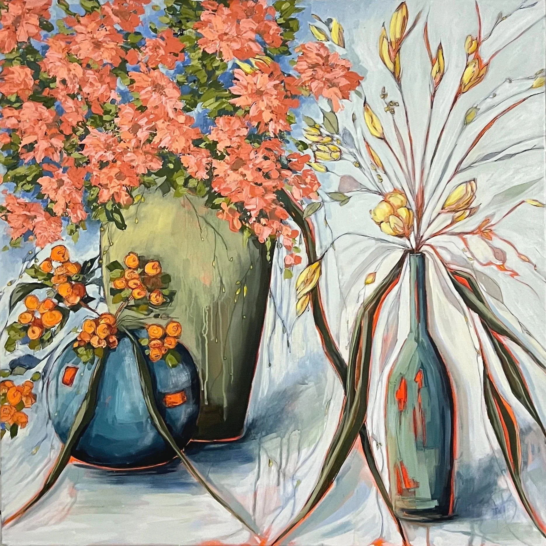Stand by Me, 36" x 36"
