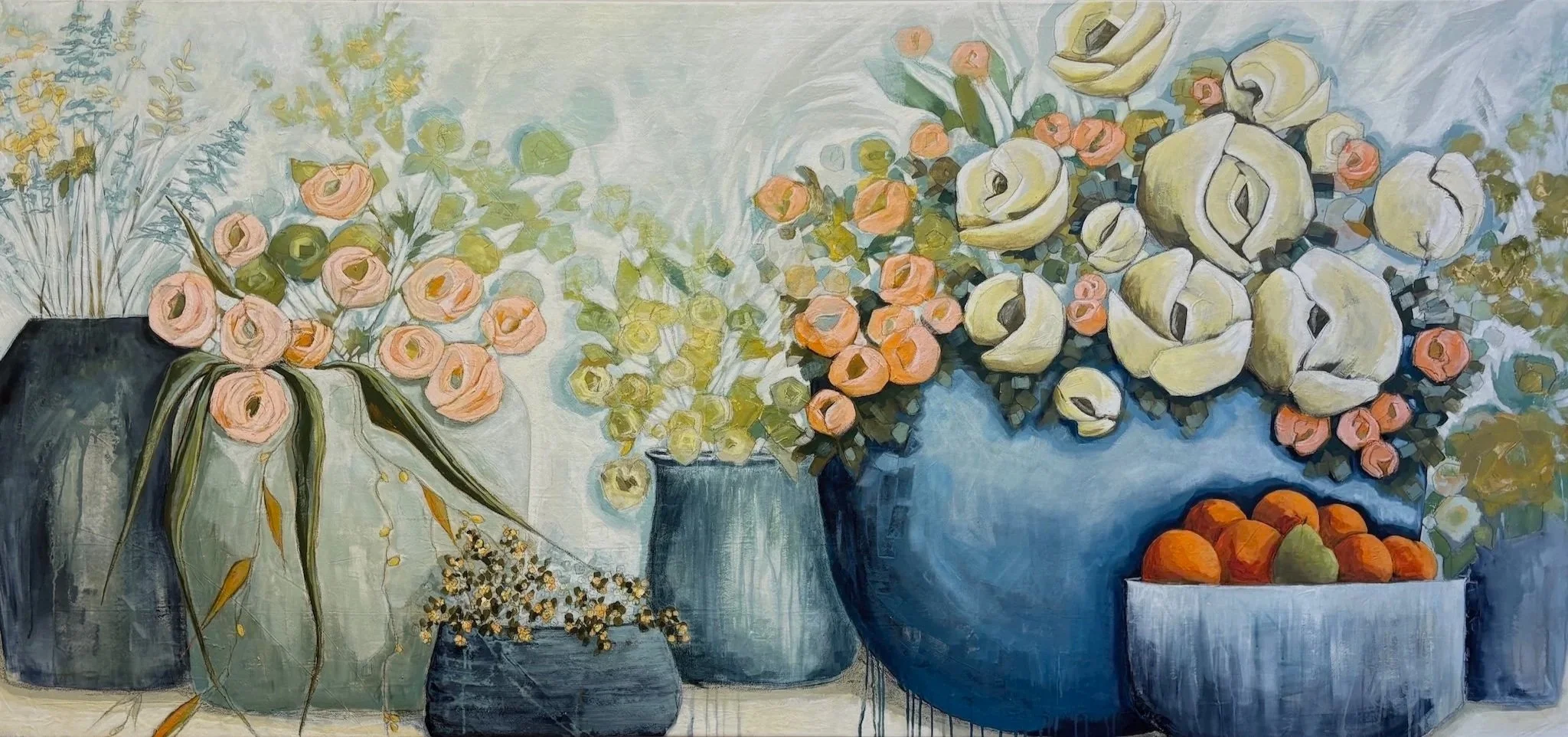 Threads of Time, 44" x 95"