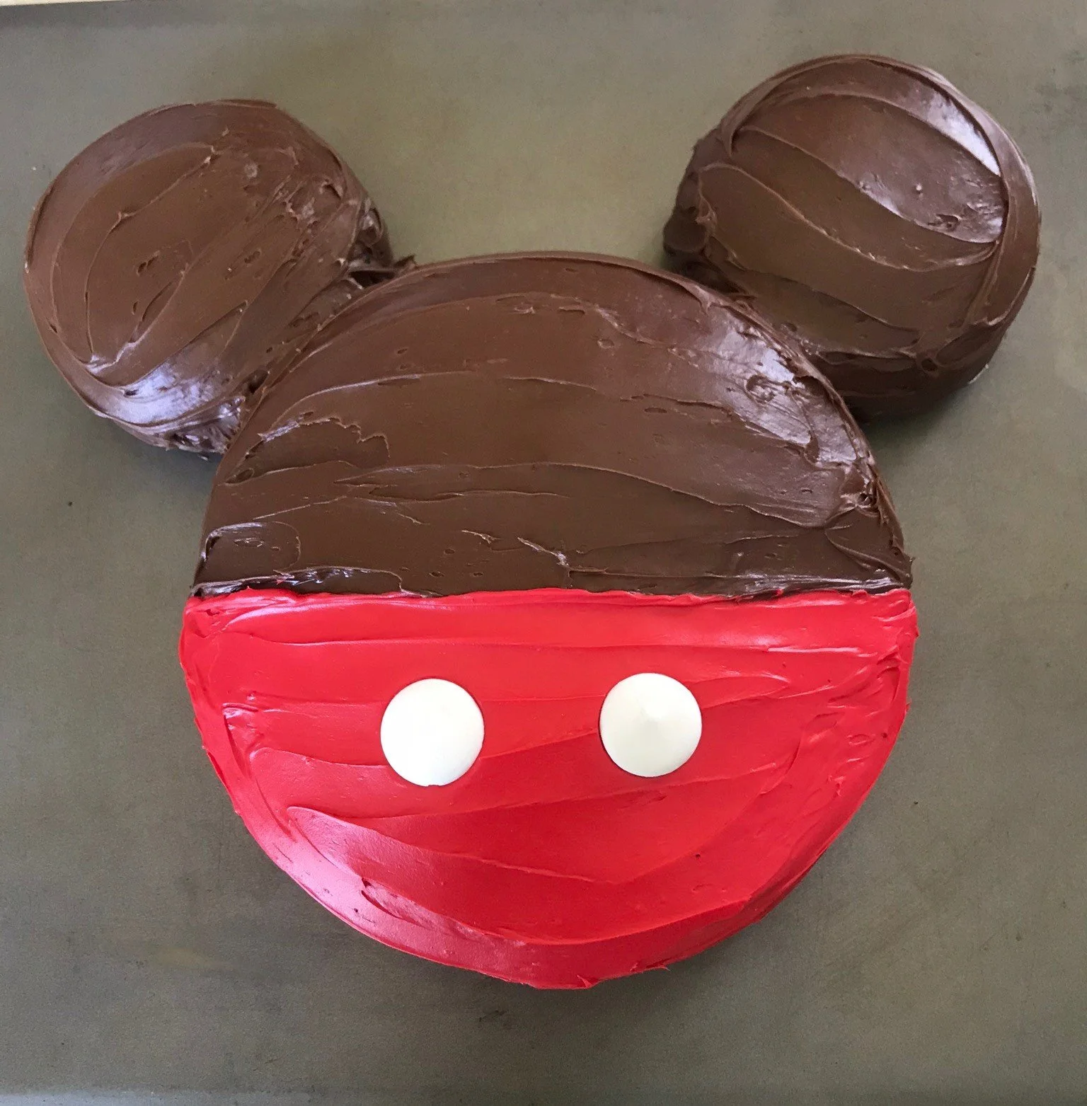 Mickey Mouse cake