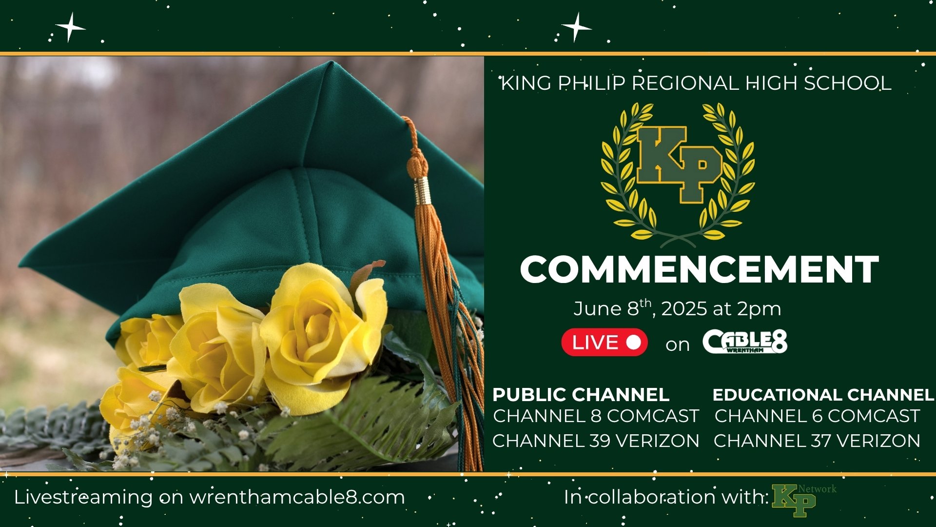 King Philip Regional High School 2025 Commencement