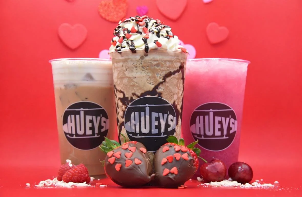 💘 Our Valentine&rsquo;s drinks are here! 💘
February 9&ndash;16

🍓 Chocolate Covered Strawberry Latte
💖 Raspberry White Mocha Latte (try it with raspberry cold foam!)
🍒 Cherry White Mocha Energy

Treat yourself &hellip; or your Valentine 💕☕️