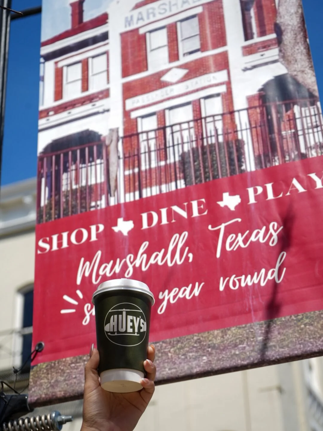 Huey&rsquo;s is coming to Marshall,Texas! 🚁☕
We&rsquo;re officially opening our doors on April 9th, and we cannot wait to meet you all.

Mark your calendars, tell your friends, and get ready. See you soon! 🎉
