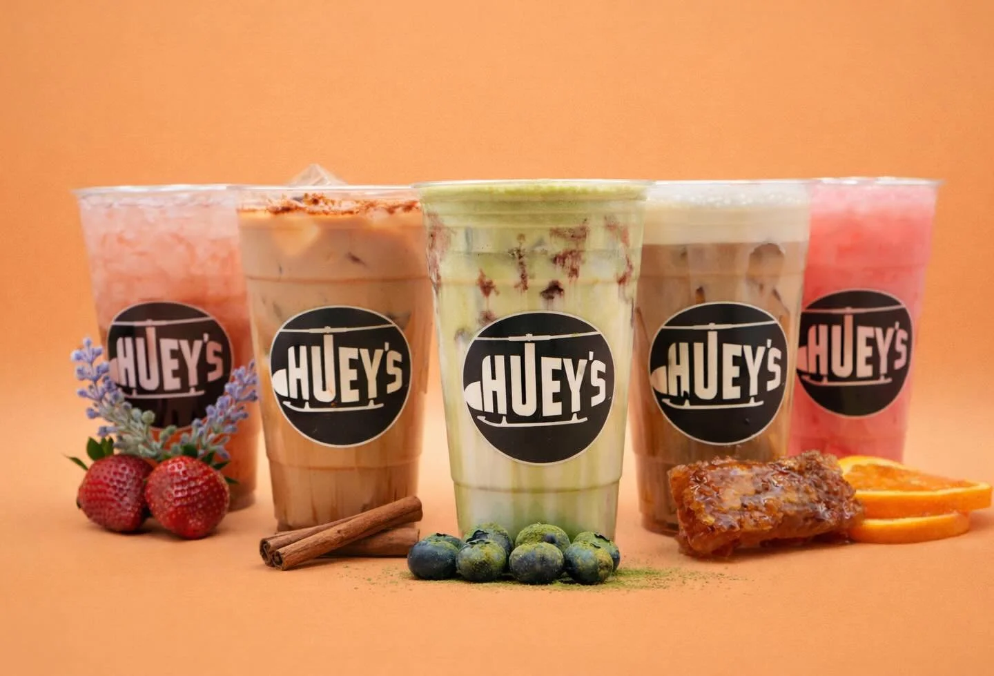 Spring Sips are officially here 🌷
Fresh flavors, bright vibes, and your new favorite drink awaits.
Available now.

☕️ Honey Nut &ndash; Hot / Iced / Frappe
Hazelnut + vanilla with a cinnamon dust finish.
Sweet, cozy, and perfectly nutty.

🫐 Blueber