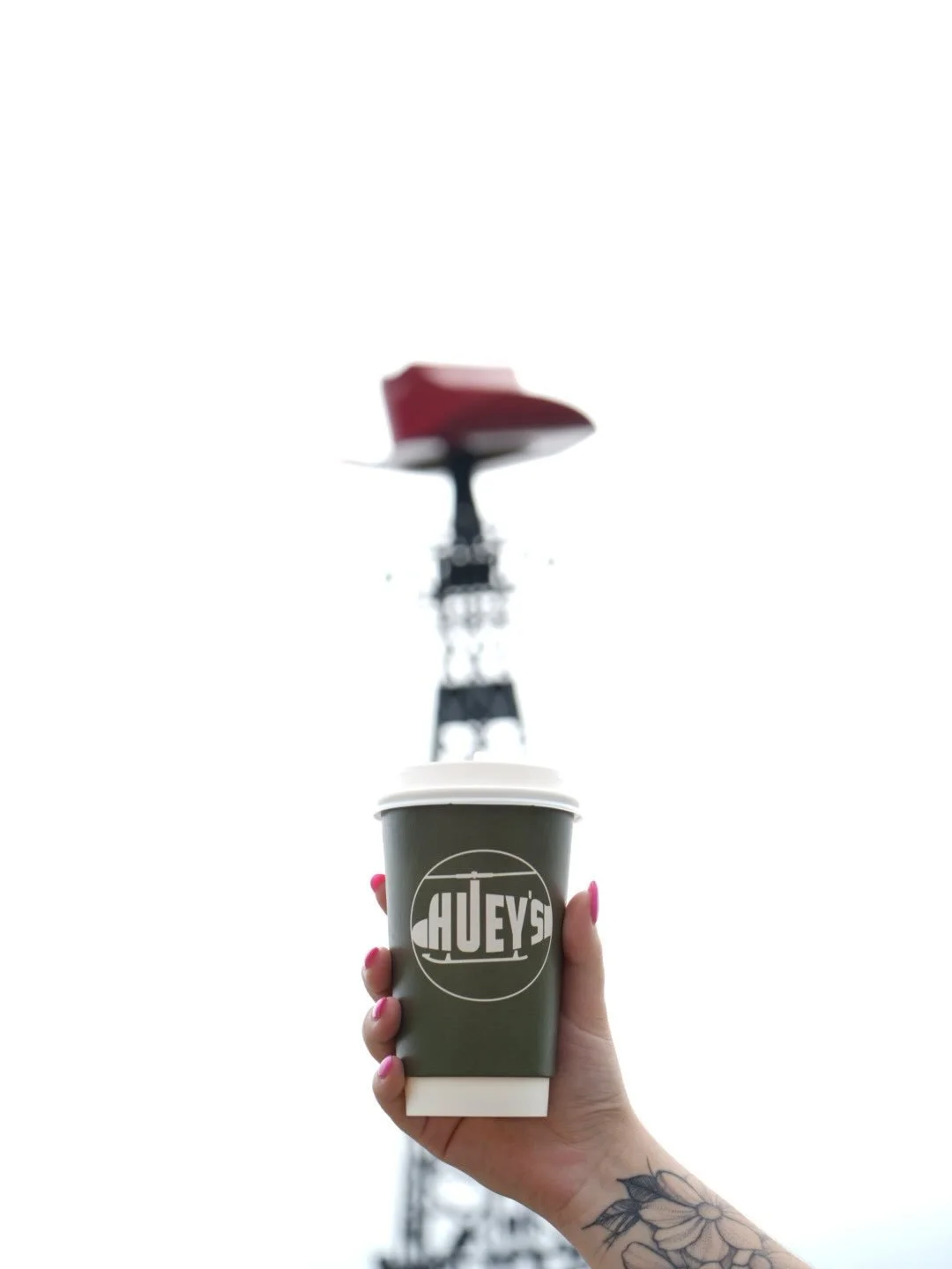 Have you been to our Paris, TX location yet? ☕️

Make a day of it! Grab your favorite drink from Huey&rsquo;s, then head out to explore everything Paris has to offer.

🗼 Snap a picture with the iconic Eiffel Tower wearing its famous cowboy hat.
🌳 S