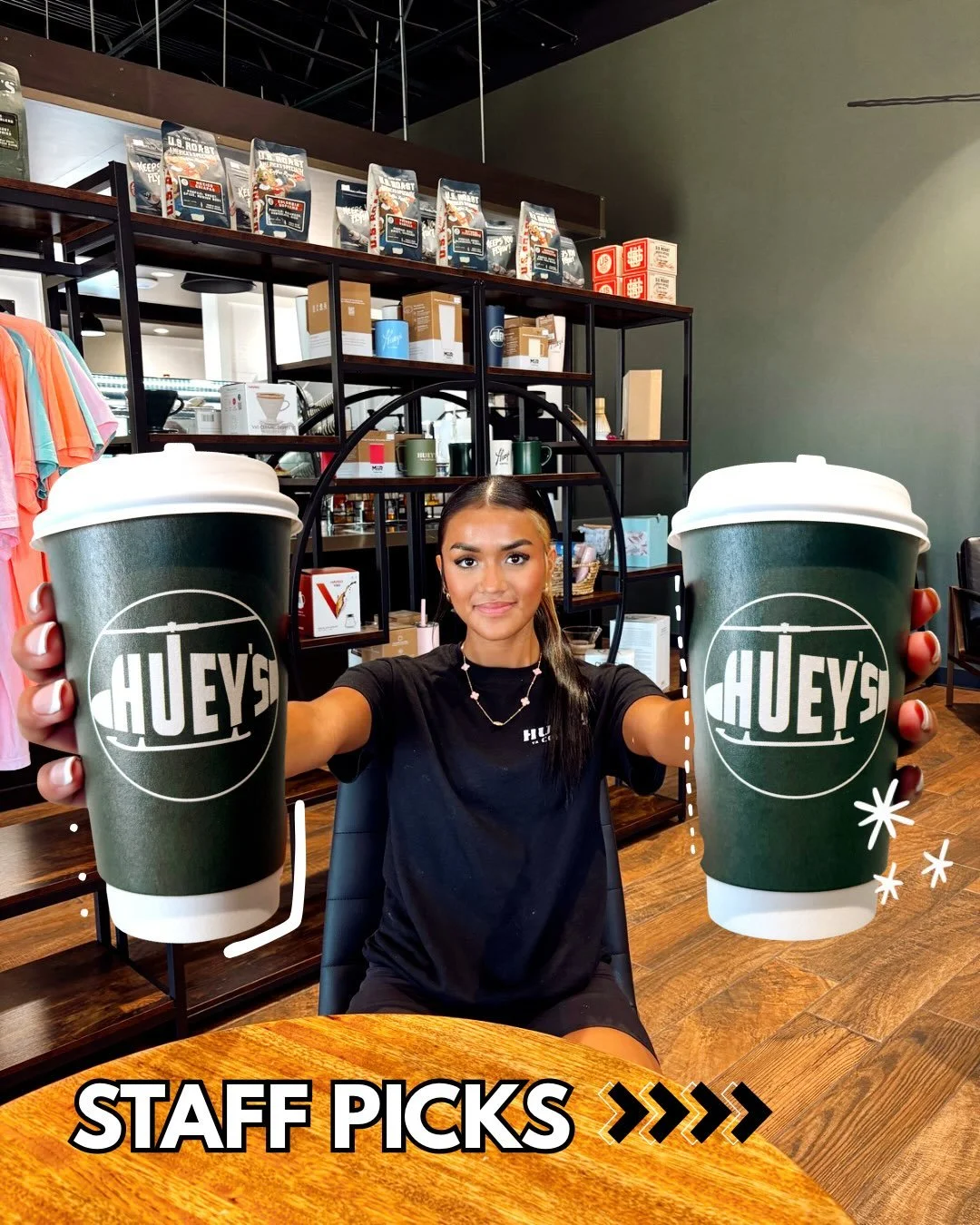 STAFF PICKS ☕️⚡️

Our staff picked their favorites&hellip; now it&rsquo;s your turn! 👀

Try them all and find your new favorite! 🤎
