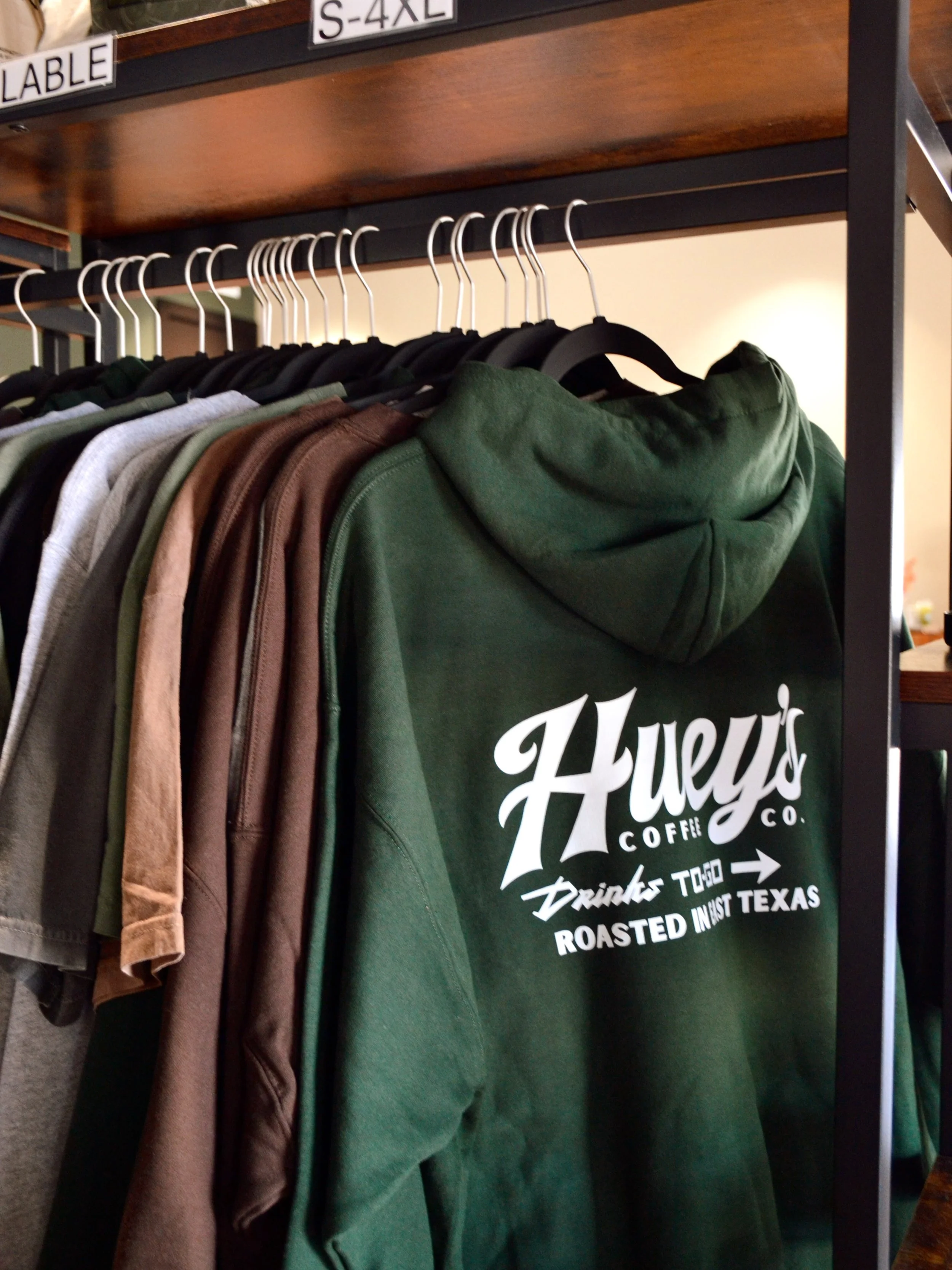 Missed us at our last #merchday or just can&rsquo;t wait until the next one? We got you!!! 😆🛍️

Our online store is fully stocked with all the latest gear. Visit our website to secure yours before it sells out!! 

#merch #hueys #coffee #shop