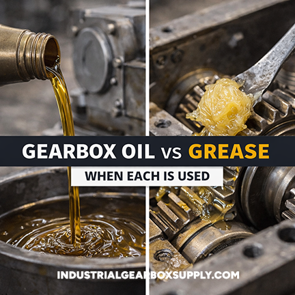 Gearbox Oil vs Grease: When Each Is Used