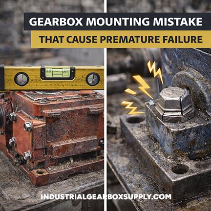Gearbox Mounting Mistakes That Cause Premature Failure