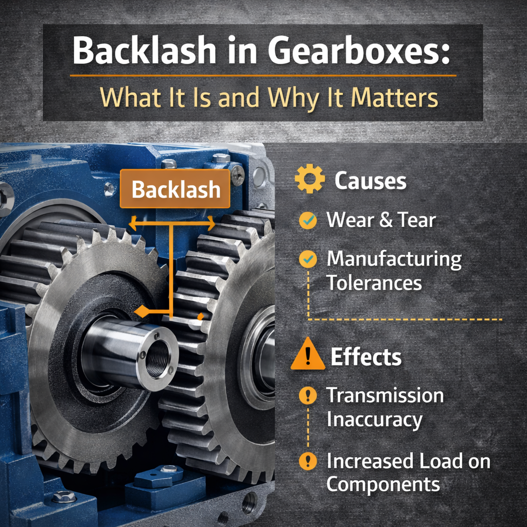Backlash in Gearboxes: What It Is and Why It Matters