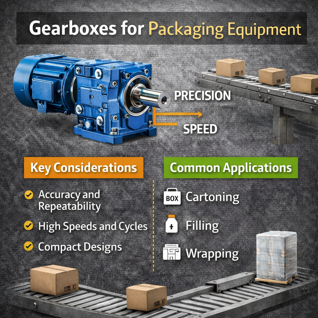 Gearboxes for Packaging Equipment