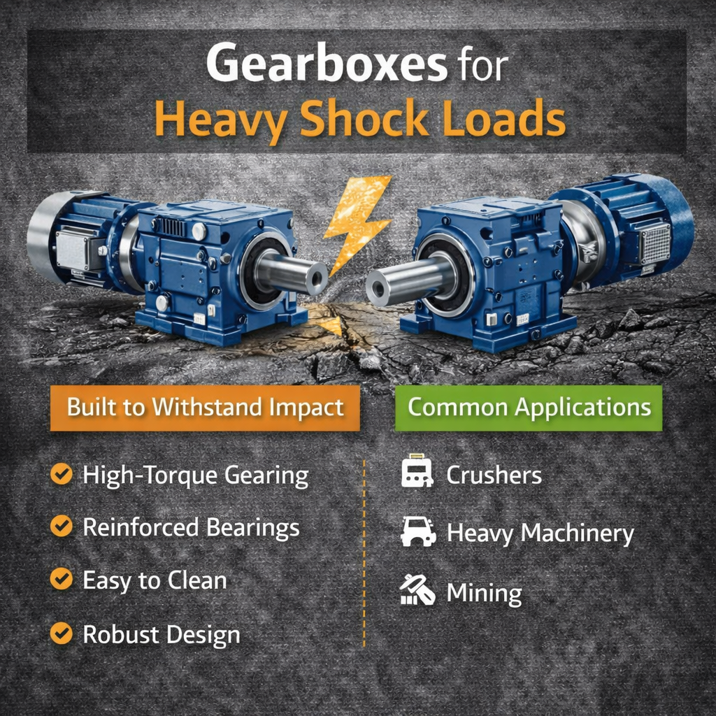 Gearboxes for Heavy Shock Loads