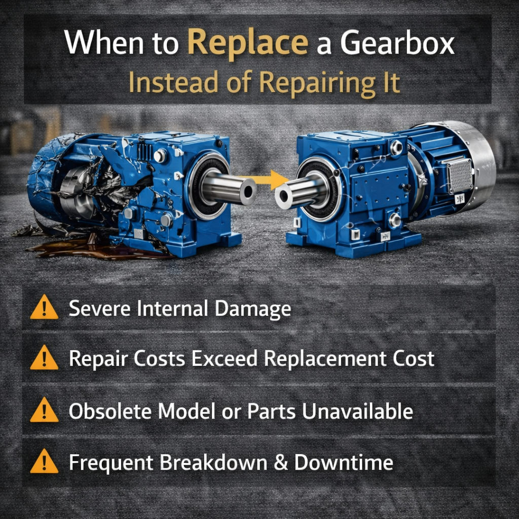 When to Replace a Gearbox Instead of Repairing It