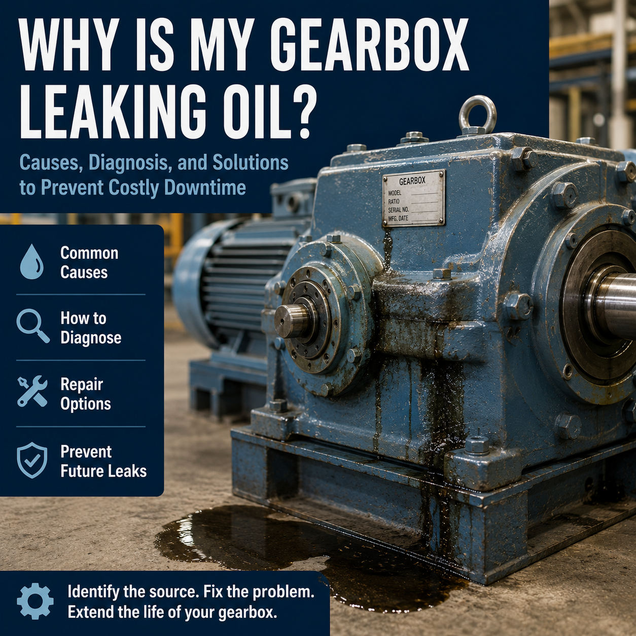 Why Is My Gearbox Leaking Oil?