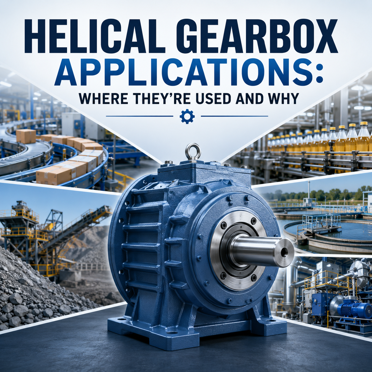 Helical Gearbox Applications: Where They're Used and Why
