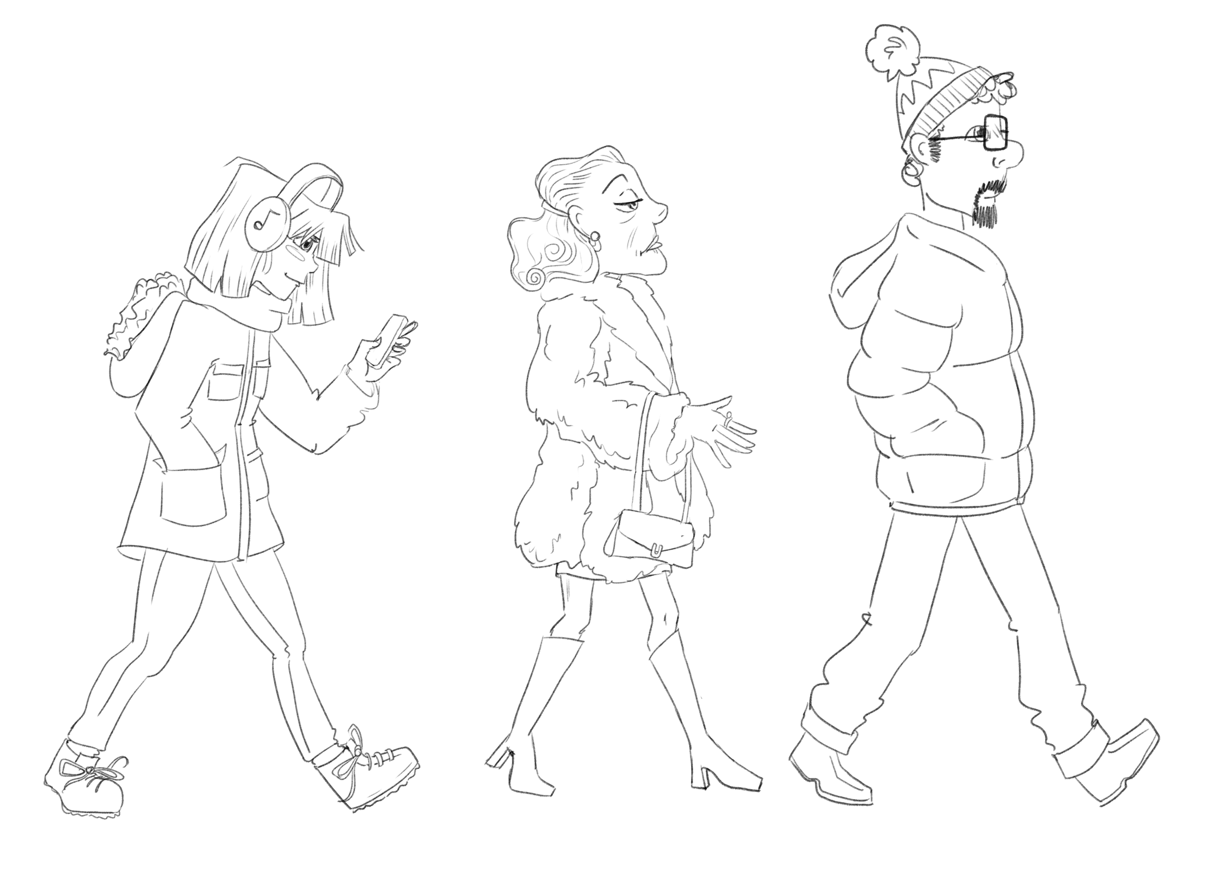 Misc NYC Character Designs