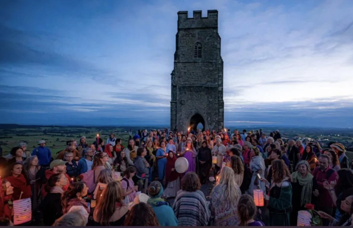 Pilgrimage of Light to Glastonbury Tor