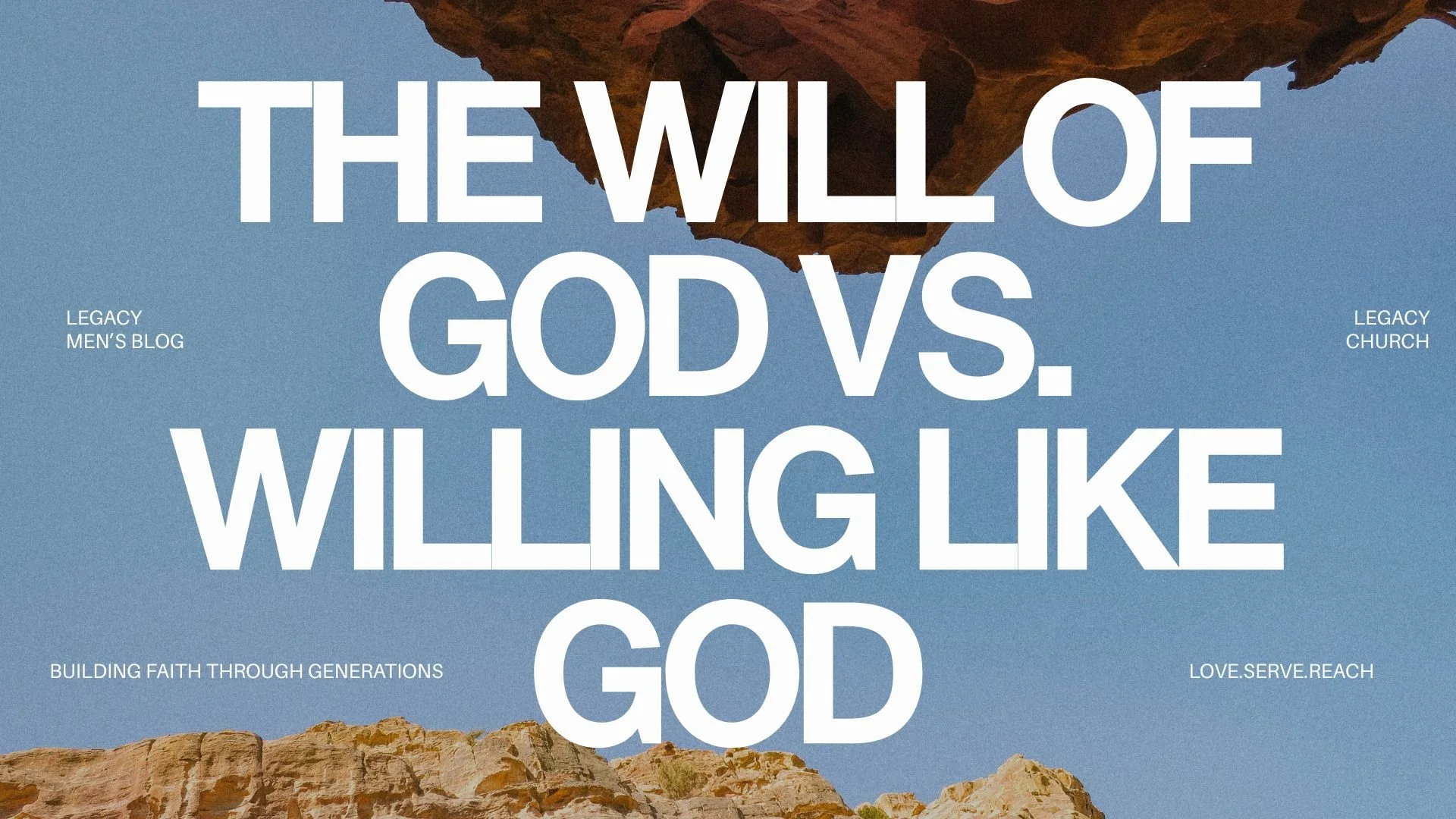 The Will of God vs. Willing Like God