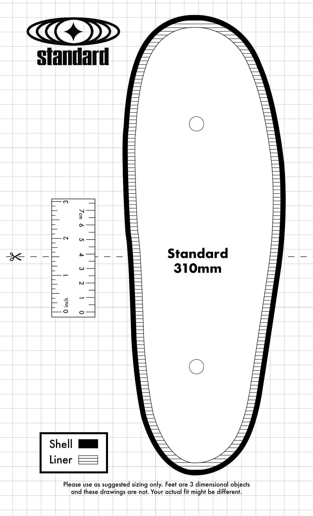 Sizing — Standard Skate Company