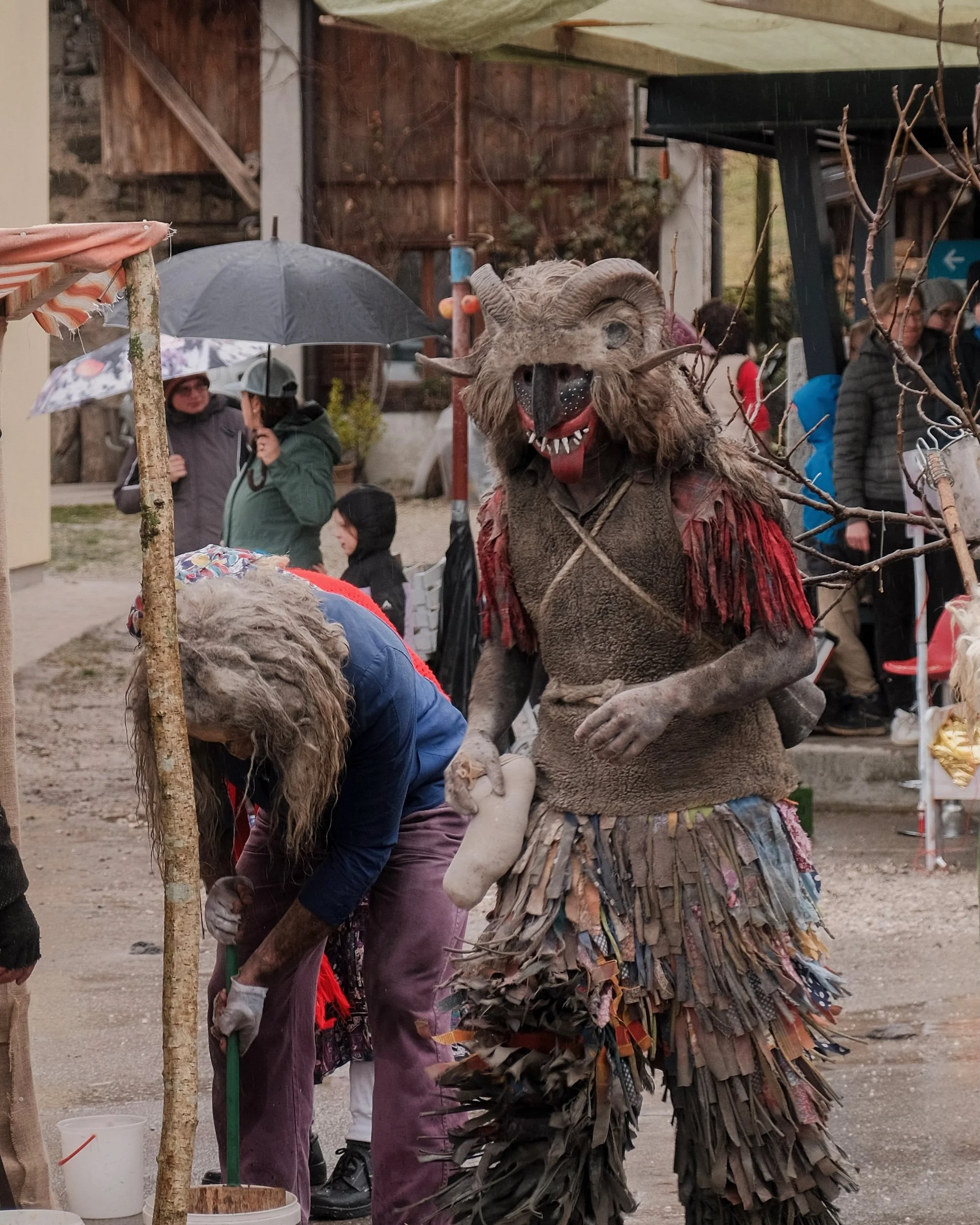 dreznica carnival, slovenia